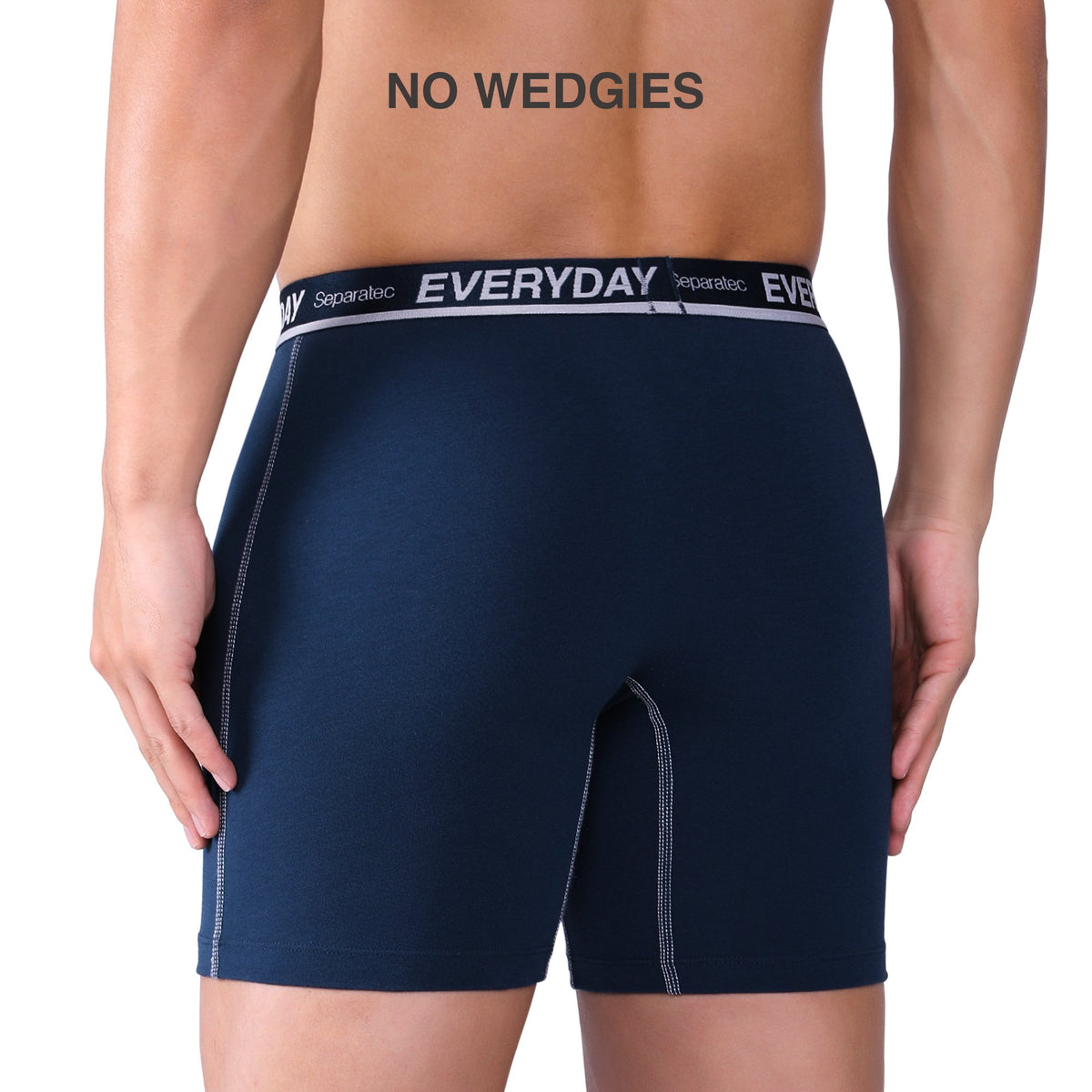 zuwimk Boxer Briefs,Men's Dual Pouch Underwear Comfortable Ultra